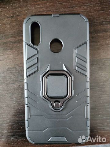 Чехол противоударный с кольцом Huawei P20 Lite