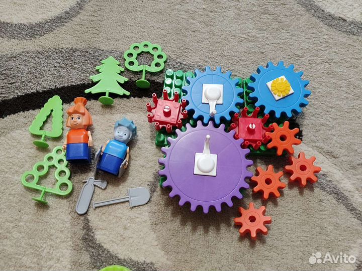 Конструкторы Фиксики развивающие 2шт