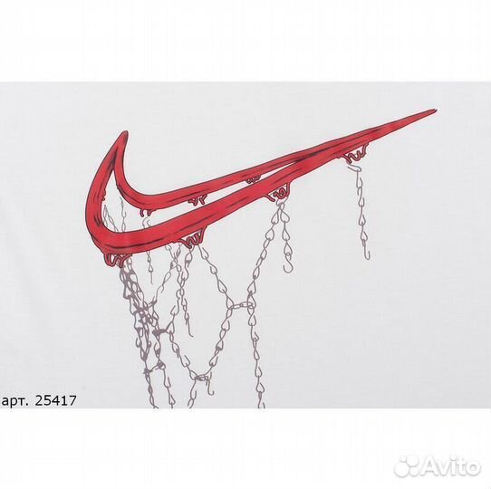 Футболка Swoosh Nike Белая