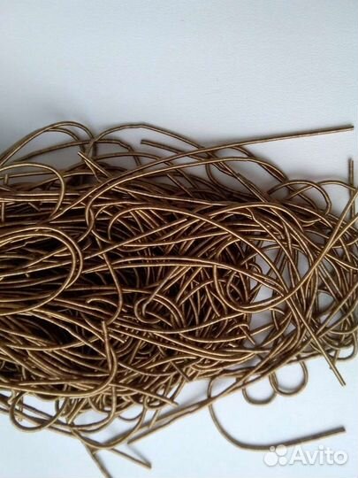 Канителька для вышивки и коробочки хлопка