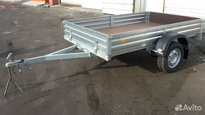 Ц, Легк прицеп мзса-602. подрамник. куз. 245х151м