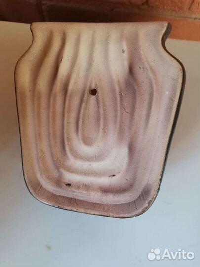 Кашпо для цветов настенное керамическое