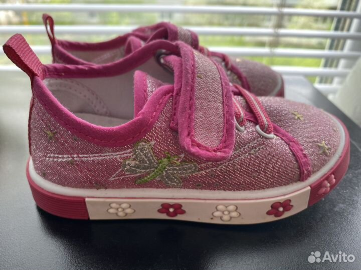 Кеды для девочки 22 размер