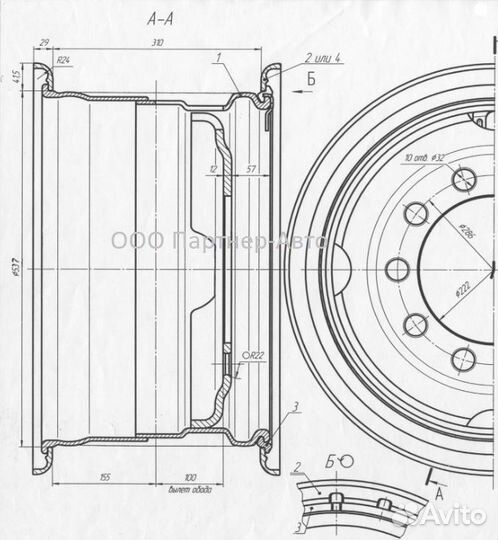 Урал,камаз 43118-3101012-55