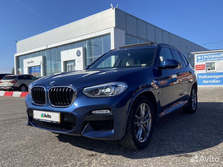 BMW X3 2.0 AT, 2019, 52 000 км