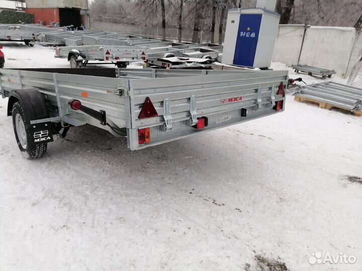 Прицеп для двух снегоходов мзса 817718.022