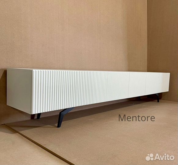 Тумба тв Bravo в белом цвете