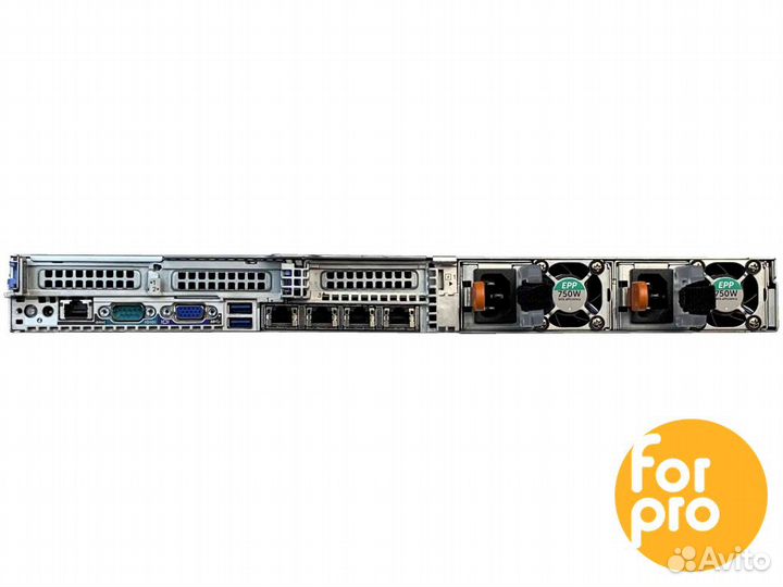 Сервер dell R640 8SFF 2x4109Sil 768GB, H740p