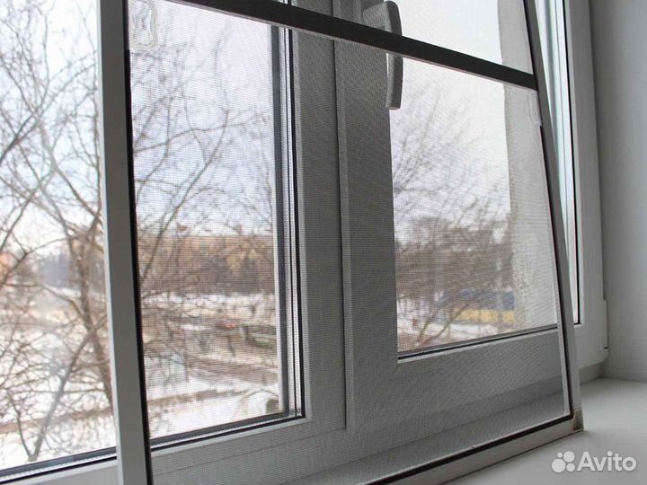 Москитная сетка Антимошка RAL8927