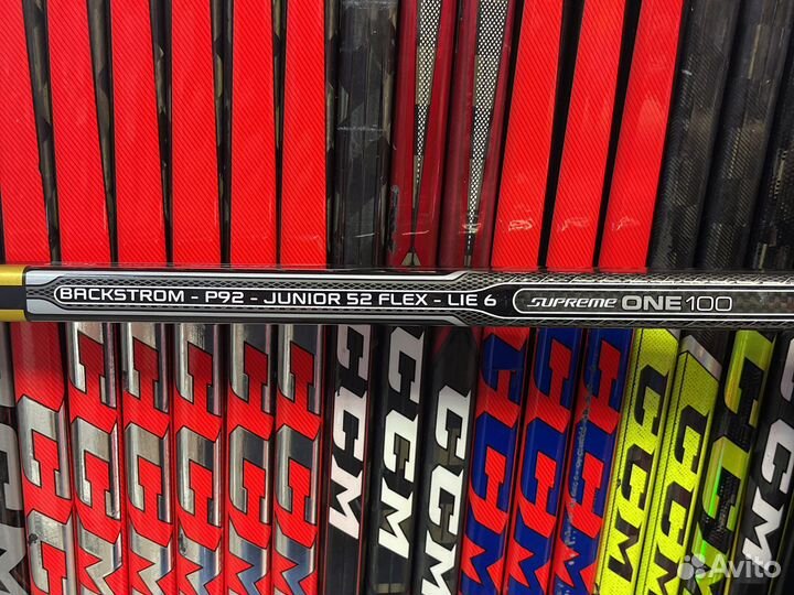 Клюшка хоккейная детская Bauer one 100