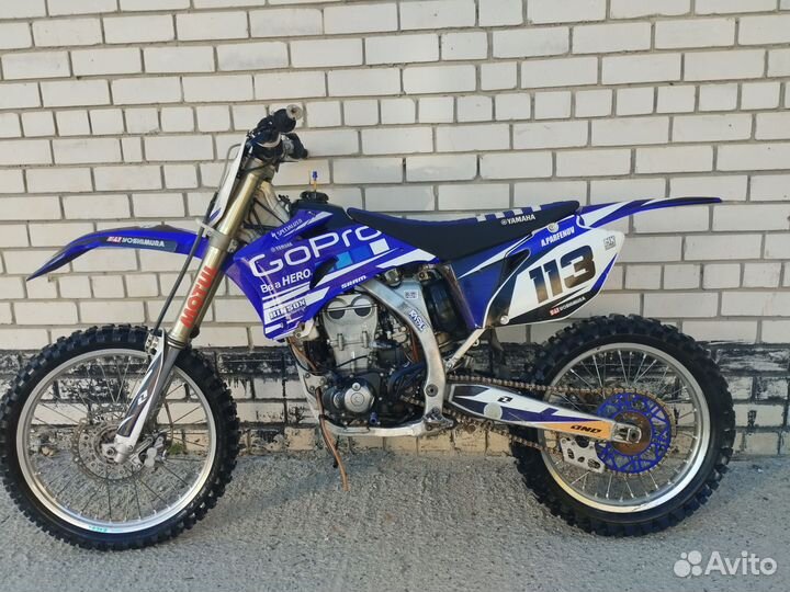 Yamaha Yz 450 мотокросс 2009 эндуро мотоцикл