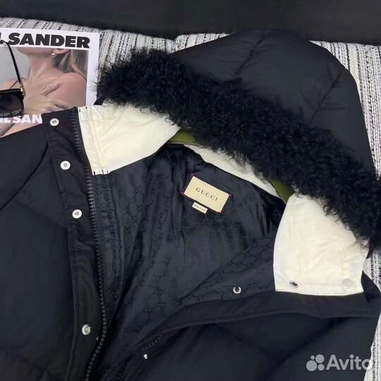Пуховик удлиненный Gucci