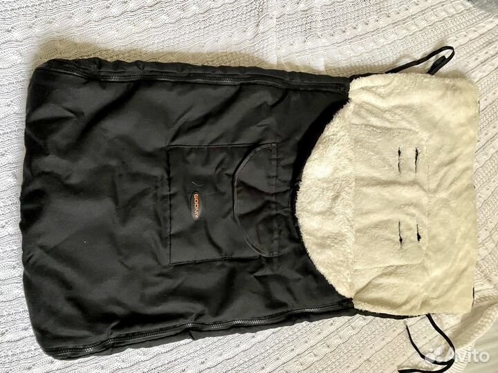 Конверт в прогулочную коляску теплый зимний