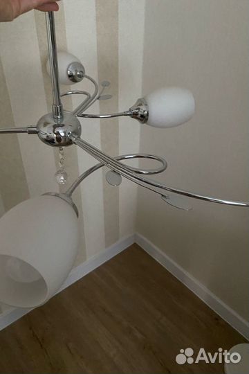 Люстра потолочная бу