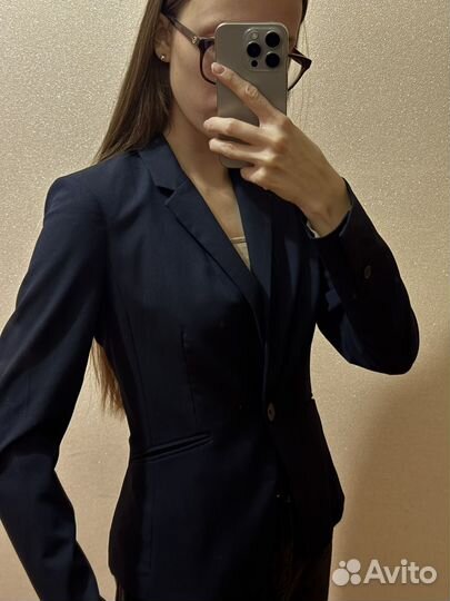 Пиджак синий женский