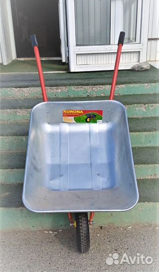 Тачка садовая Корона 80 кг 65 л 1 колесо