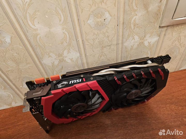 Видеокарта MSI GeForce GTX 1080 gaming X