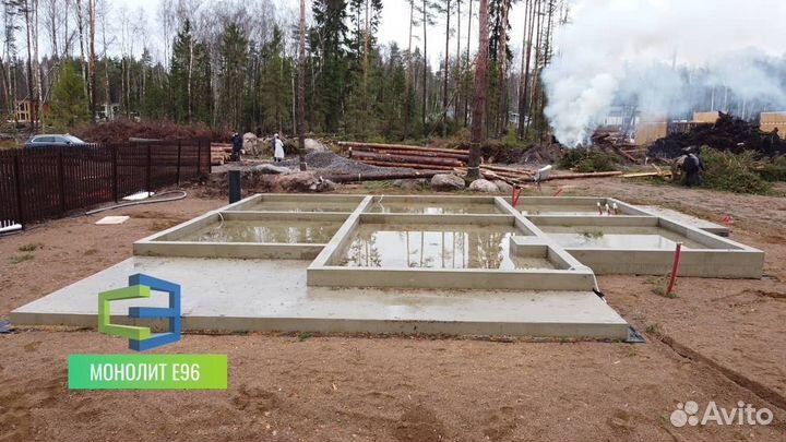 Фундамент под ключ. Строительство монолитных домов