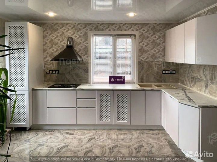 Кухонный гарнитур на заказ в стиле IKEA