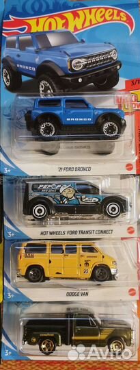 Hot wheels машинки запакованные
