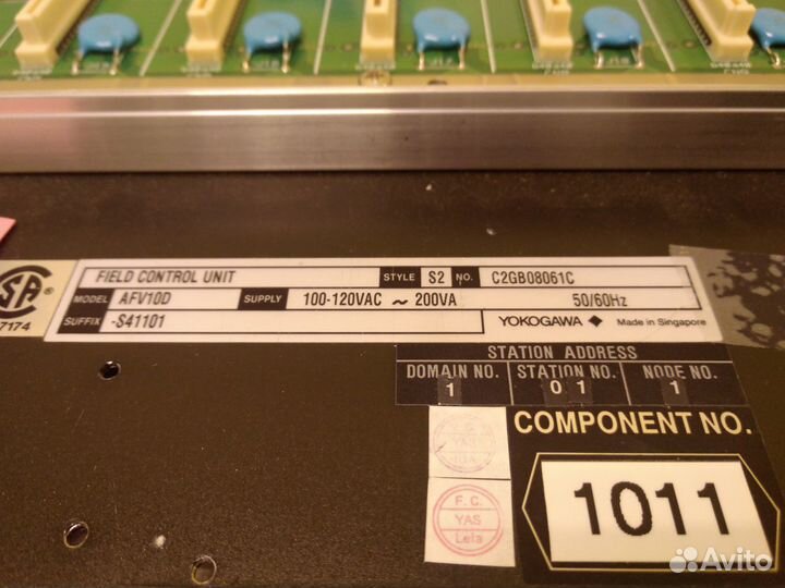 Панель Yokogawa afd10d centum vnet/ip