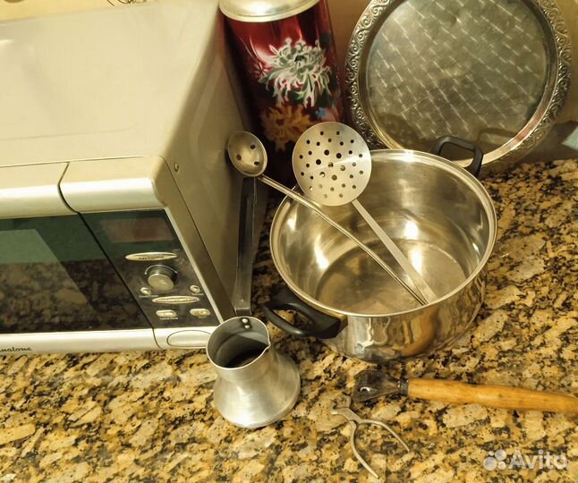 Сито, шумовка, утятница, селедочница, подставка