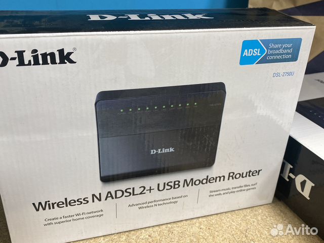 Маршрутизатор D-Link dsl2750u