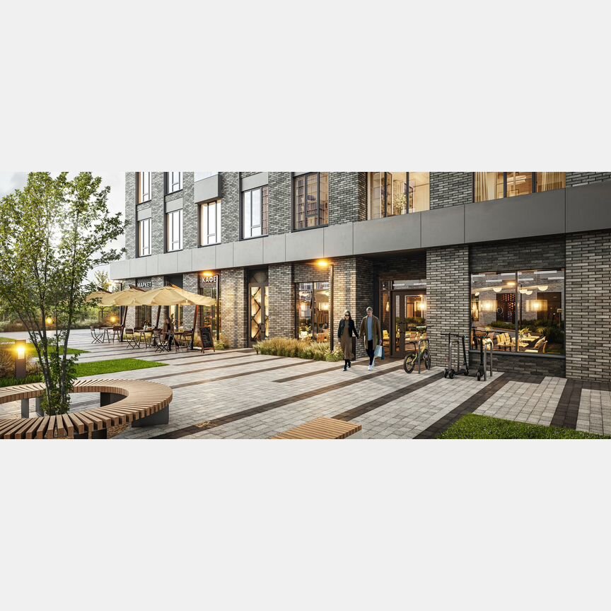 2-к. квартира, 54,2 м², 7/23 эт.