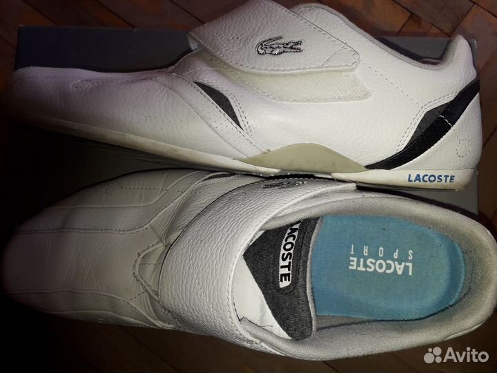 Lacoste sport 44р кожа