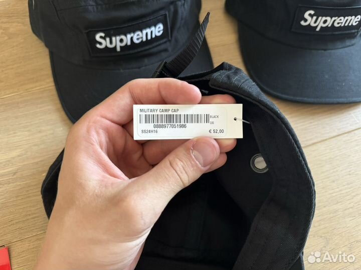 Кепка Supreme boxlogo ss24