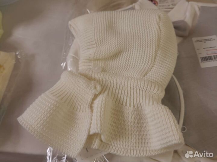 Шапка для новорожденного новая