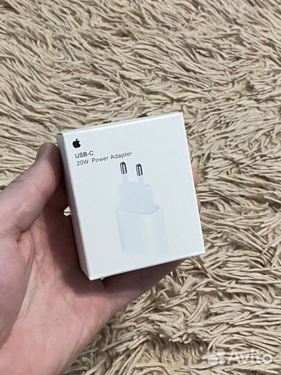 Блок быстрой зарядки Apple Type-C оригинал