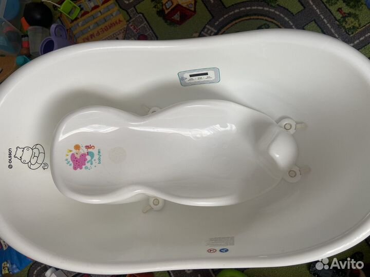 Ванночка для купания + горка