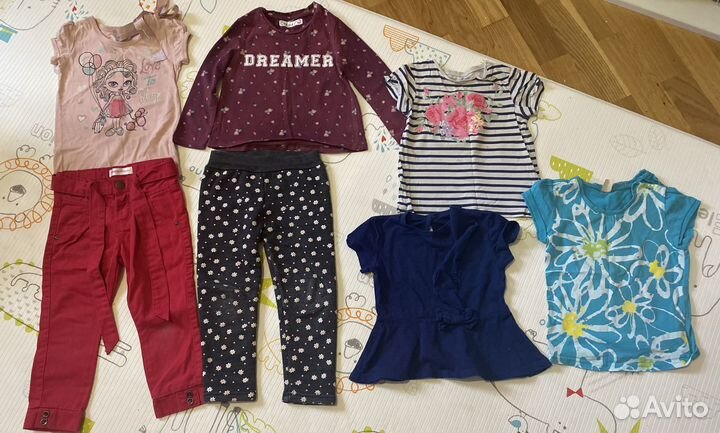 Одежда на девочку пакетом 86-92