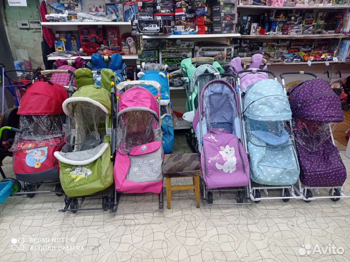 Детские санки коляска