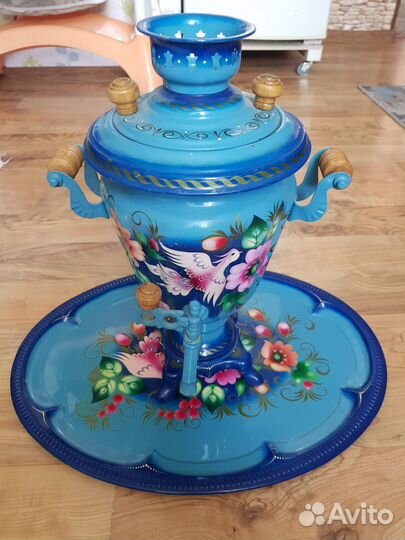 Самовар электрический расписной