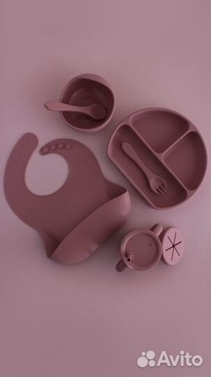 Силиконовая детская посуда новая в ассортименте