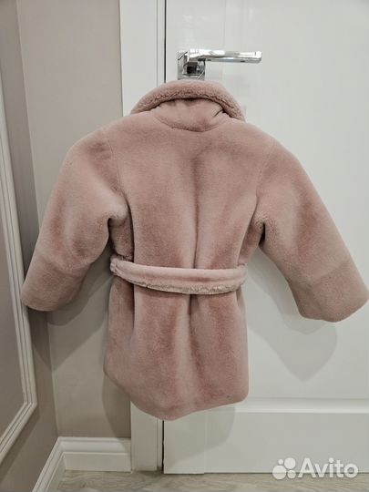 Шуба детская для девочки 4-5 лет