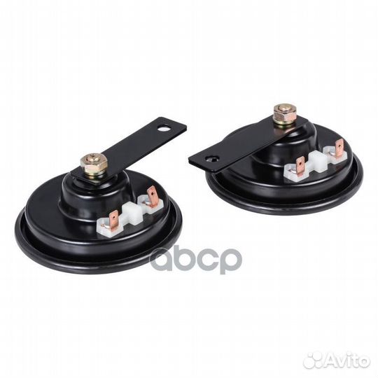 Сигнал звуковой 118дБ, 110мм 315/415Гц, 12V, ди