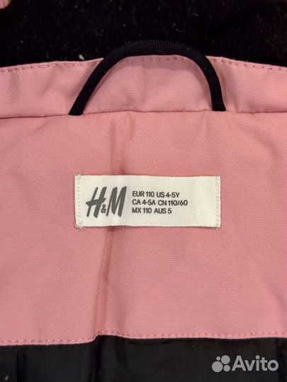 Зимняя куртка H&M 110