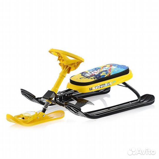 Снегокат детский зимний с тормозом Ника кросс (арт