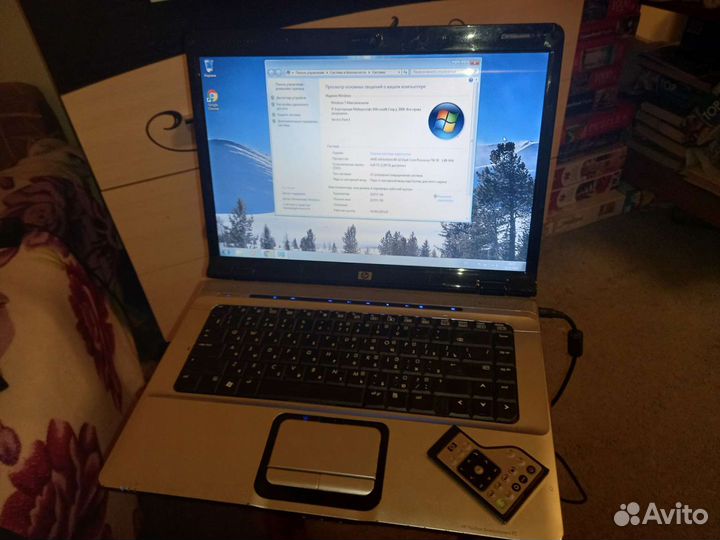 Ноутбук hp pavilion dv6700