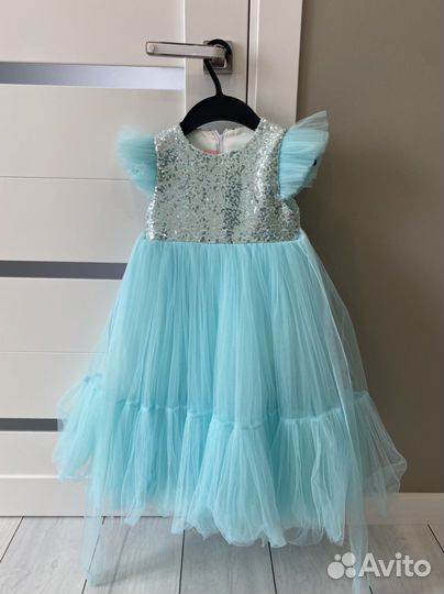 Детское нарядное платье 110