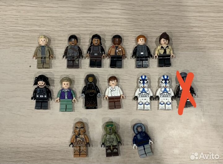 Минифигурки Lego Star Wars звездные воины