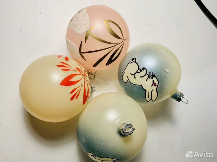 Шары на елку из 70х