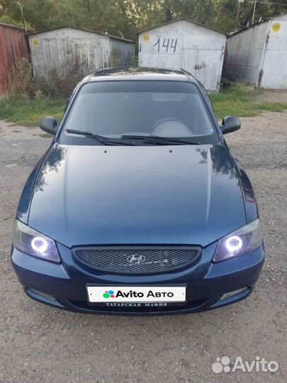 Hyundai Accent 1.5 МТ, 2008, 265 500 км