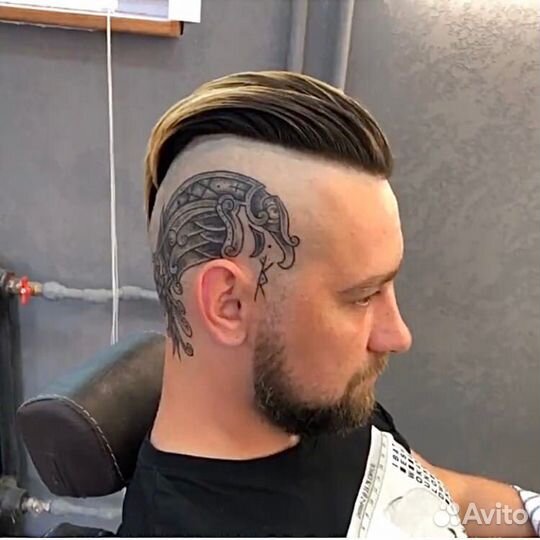 Мужские стрижки и бритье