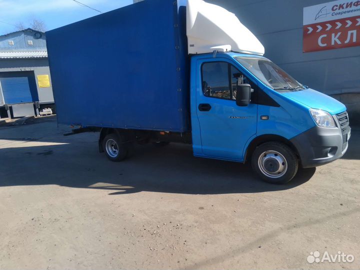 Перевозки на Газели 4метра