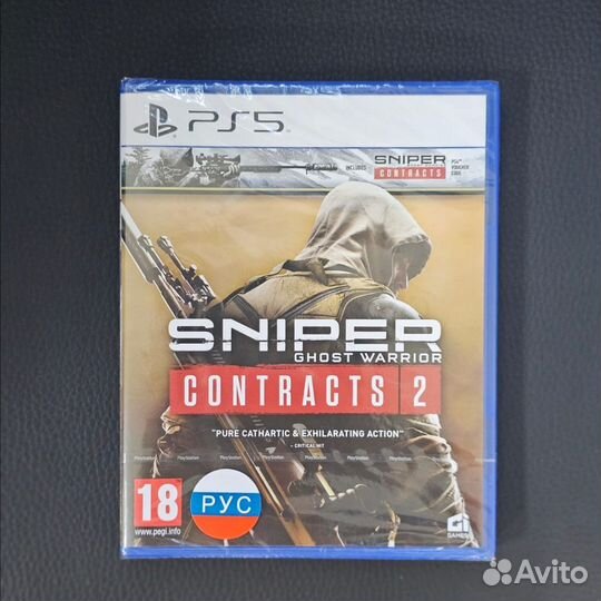 Sniper Ghost Warrior Contracts 1 and 2 PS5 новый