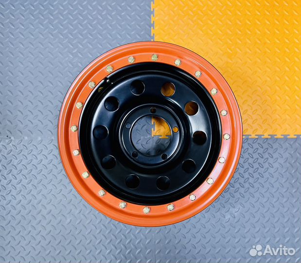 Диск усиленный УАЗ стальной черный 5x139,7 8xR16